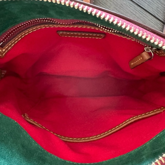 Dooney and Bourke Brown Leather Crossbody Bag with Adjustable Strap - Picture 7 of 10